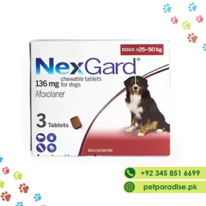 Nexgard Dog 136mg (25 to 50 kg body Weight)