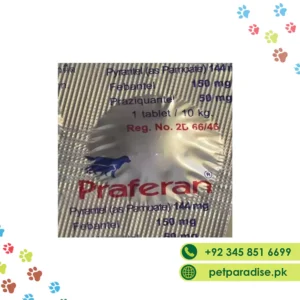 Praferan Deworming Tablet Dog And Cat (1 Tab)