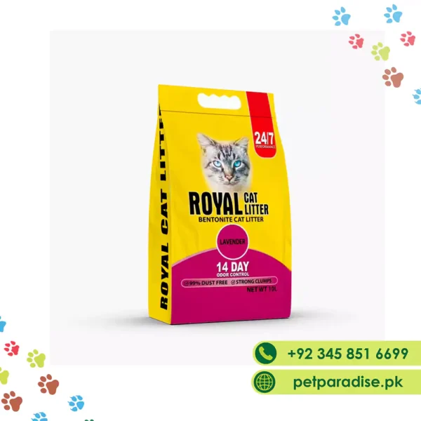 Royal Cat Litter 10L Lavender Royal Cat Litter 10L Lavender
