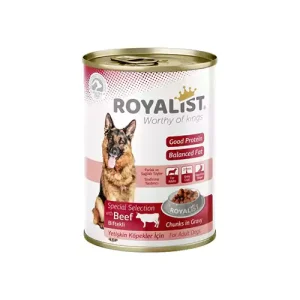 Royalist Wet Food Chunk For Dog Beef