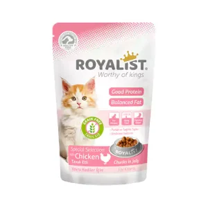 Royalist Wet Food Pouch Kitten Chicken