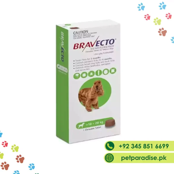 Bravecto Dog 500mg (10-20kg)