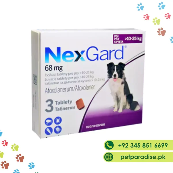 Nexgard Dog 68mg 10-25kg (1 Tablet)