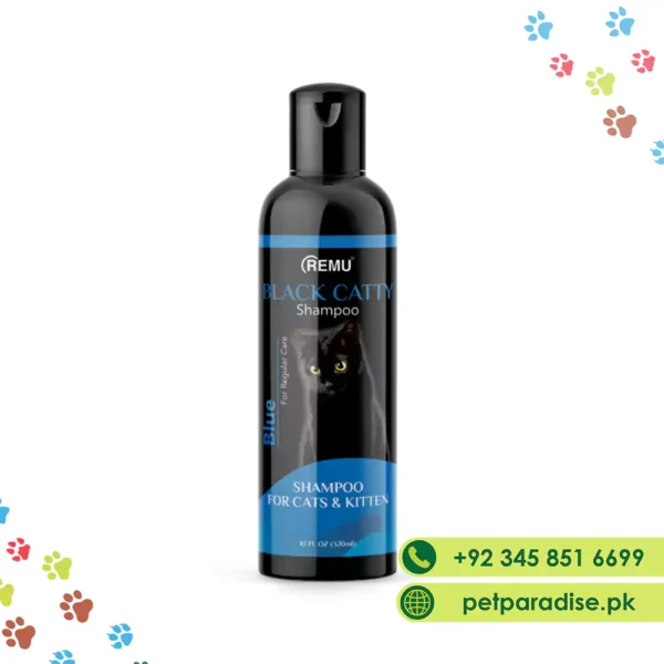 Black Catty Shampoo Blue