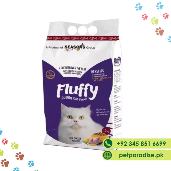 Fluffy Cat Food