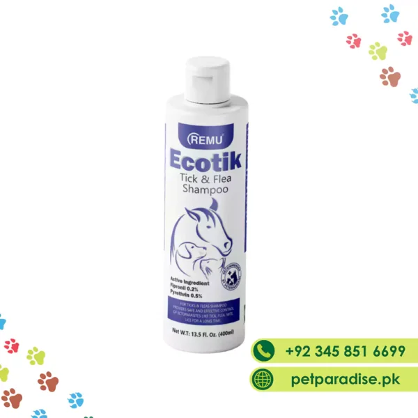Remu Ecotic Tick And Flea Shampoo
