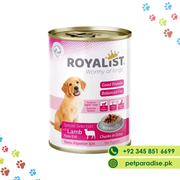 Royalist Tin Food Puppies